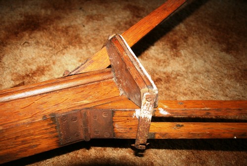 Vintage D.R.G.M Wood / Wooden Telescopic Film / Cine Camera Tripod - Restoration - Picture 8 of 12