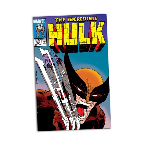 Wolverine The Incredible Hulk #340 1:6th Scale Collectible Figure w/Scene - Picture 6 of 8
