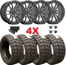 Fuel Rebel 6 D680 Black Rims Tires 35125020 Fits Chevy Sierra Silverado Ram 1500 Fuel Rebel 6 D680 Black Rims Tires 35125020 Fits Chevy Sierra Silverado Ram 1500