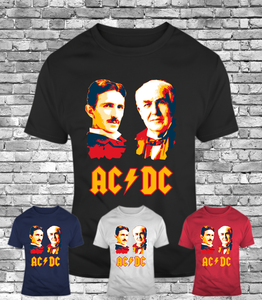 ac dc tesla shirt
