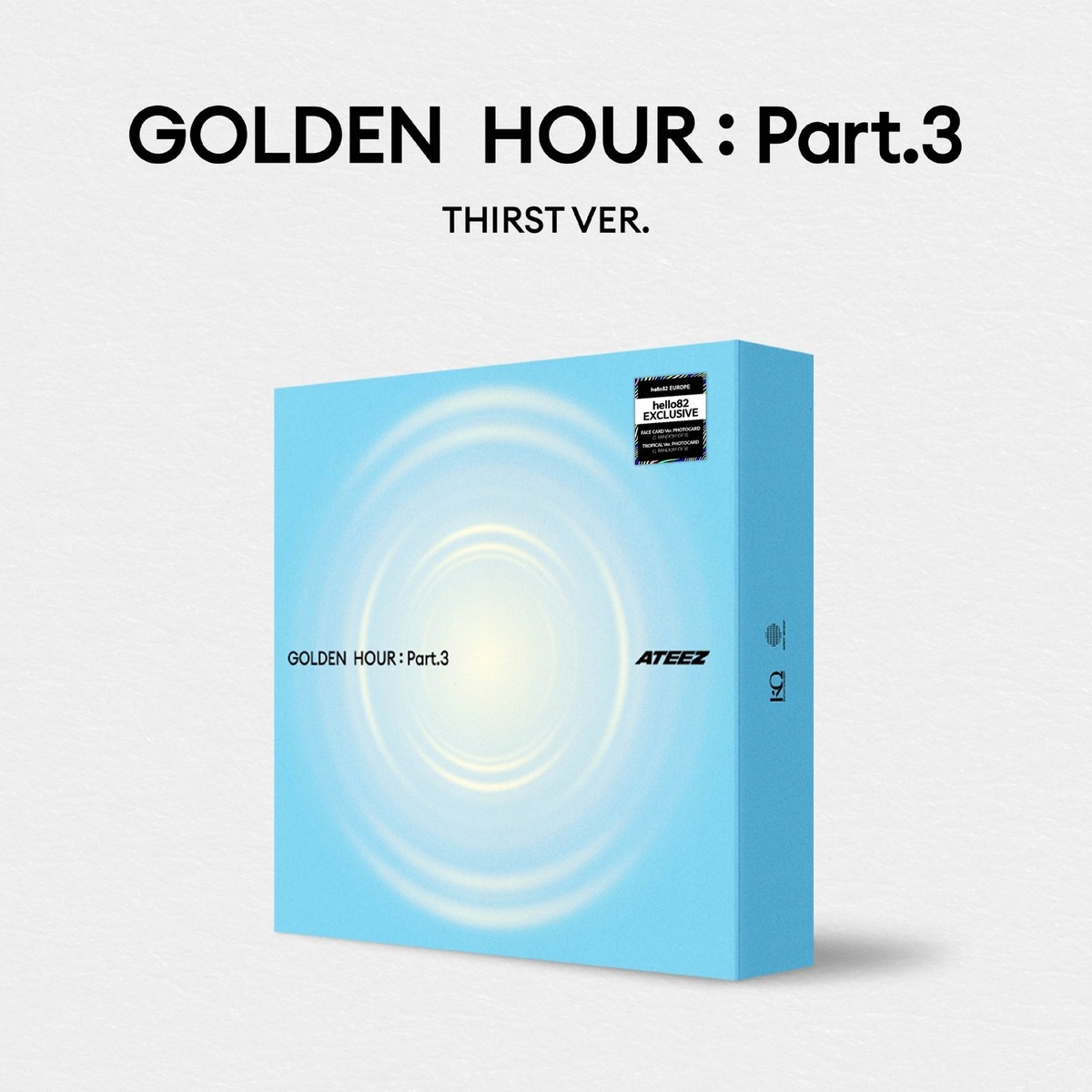 ATEEZ - GOLDEN HOUR : Part.3 - Europe hello82 Exclusive | eBay UK