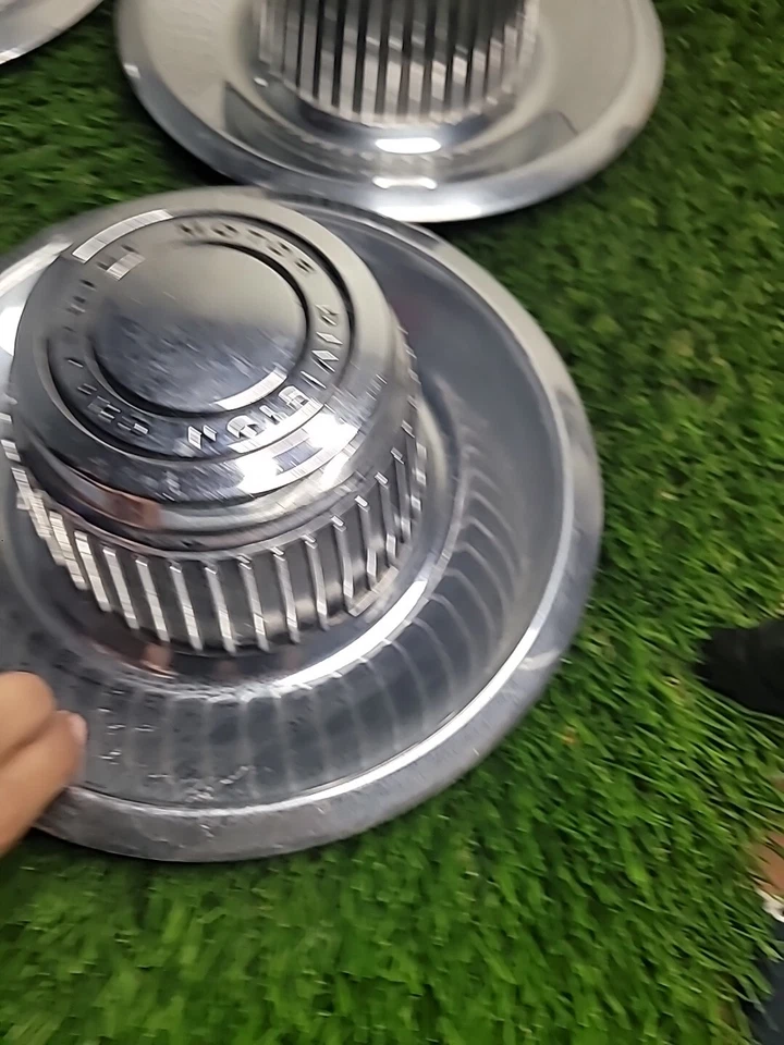 Juego completo tapas centrales llantas chevrolet corvette camaro nova rally 552504, 3925805 Foto 4 de 4