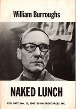WILLIAM BURROUGHS  "NAKED LUNCH" PROSPECTUS PROMOTIONAL BOOKLET GROVE PRESS 1962