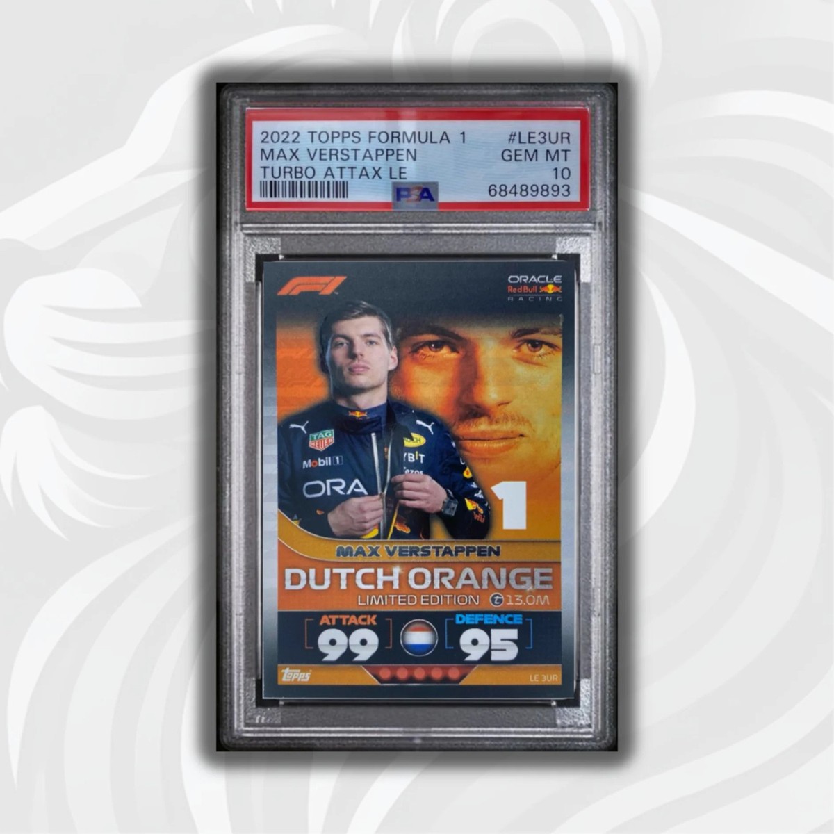 PSA 10 - Max Verstappen - Dutch Orange #LE3UR - POP 10 | eBay