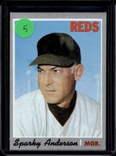 1970 Topps #181 Sparky Anderson