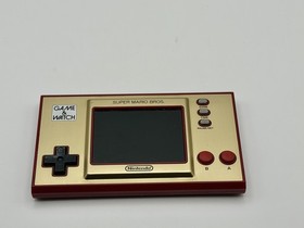 Nintendo Super Mario Bros Handheld Game & Watch 35th Anniversary Edition w/Cable