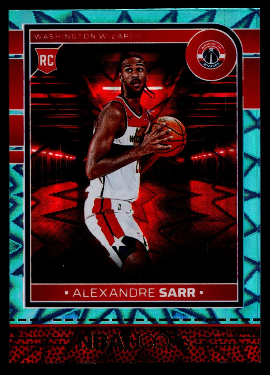 2024-25 Panini NBA HOOPS Rookies Alexandre Sarr #232 Teal Explosion (RC) R1I:8