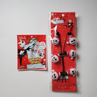 Nightmare Before Christmas Jack Skellington Light Up Necklace & Shrinky Dinks