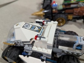 Lego Ninjago Set LOT 70588 Tumbler 70502 Cole's Driller 71763 Most Complete+Free