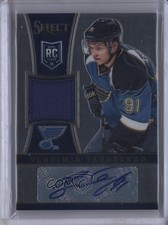 2013-14 Panini Select Rookie Jersey Auto 7/99 Vladimir Tarasenko #297 Auto 0c3