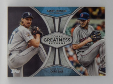 2019 Topps Baseball - Greatness Returns #GR-19 - RANDY JOHNSON / CHRIS SALE