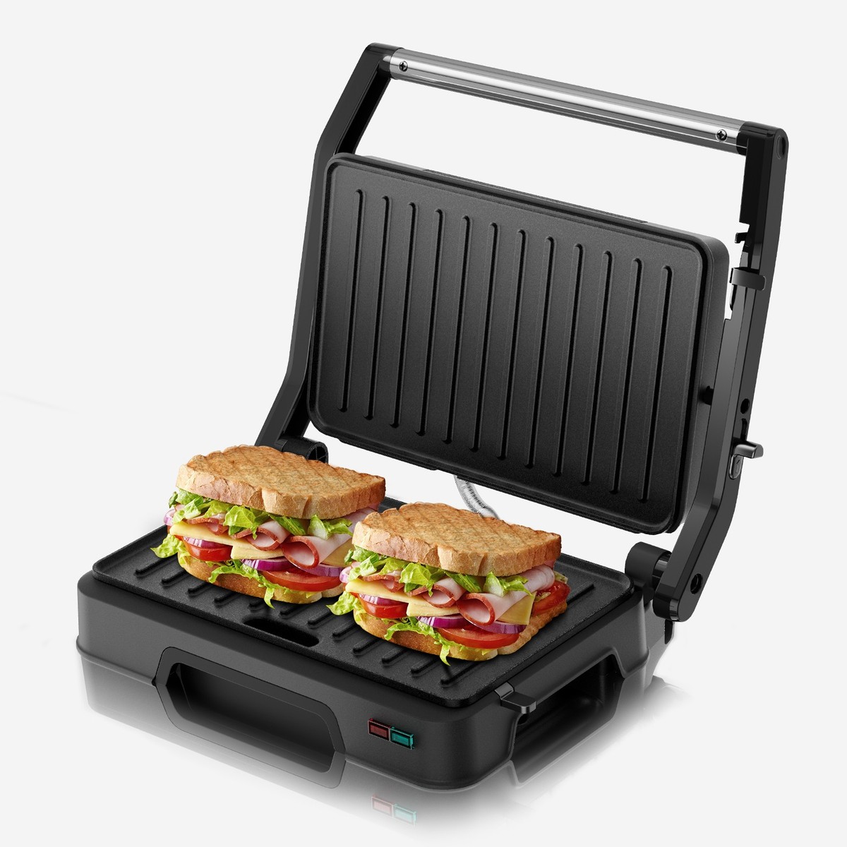 SUPERLEX Panini Press Grill Sandwich Toaster Maker Breakfast