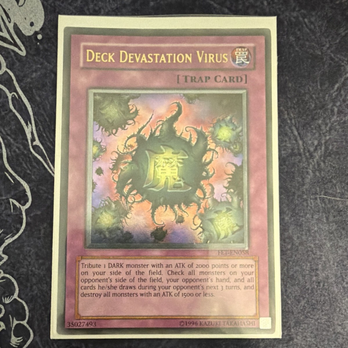yugioh deck devastation VIRUS CPOS-EN009 Aus Ygo *You will receive the Unlimited Edition version of this card. Yugioh Deck Devastation Virus FET-EN058