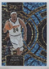 2023 Panini Select Premier Level Light Blue Disco Prizm 67/99 Jalen Pickett 1o2