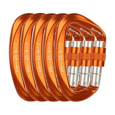 XINDA Screwgate Locking Carabiner Clip - Professional Rock Climbing Carabiner...