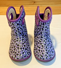 BOGS Bloom Toddler Waterproof Boots Purple Joyful Jungle 6