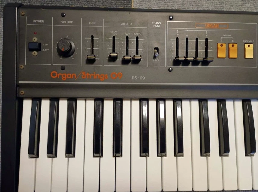 Roland RS-09 mkII Organ / Strings 09 Analog Synthesizer 44-Key AC100V 50/60Hz - Image 2 of 4