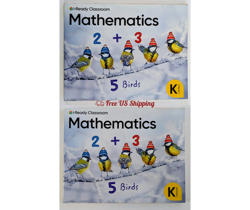 i-Ready Classroom Mathematics Grade K Volumes 1 & 2 Set