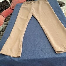 Damenhose  Größe 42 Braun schöne  Schnallen  Optik