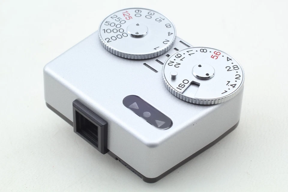 [Sin usar en CAJA] Medidor de VC Voigtlander Medidor de exposición a luz plateado de JAPÓN Foto 4 de 4