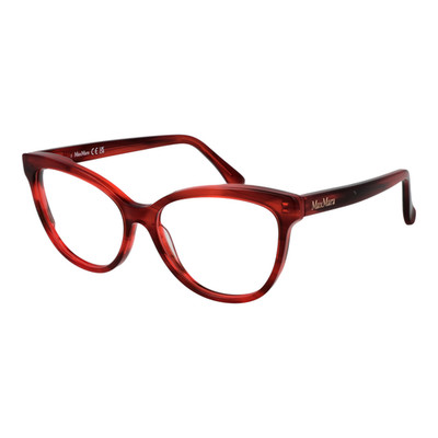 Max Mara MM5093 068 Designer Lunettes Femmes Rouge Oeil de Chat 54mm