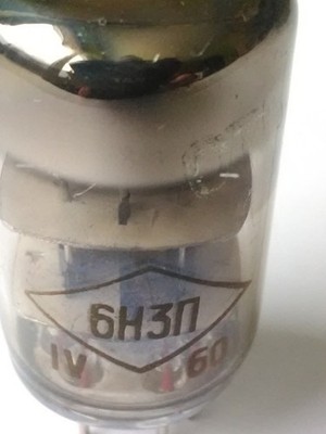 2pcs 6N3P/ 6Н3П/ ECC42 2C51   Double Longlife Triode tested by L3-3 tubetester