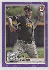 2020 Bowman Purple 190/250 Adrian Morejon #65 Rookie RC uk2