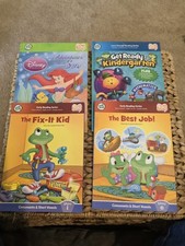 Lot Of 11 LeapFrog TAG Early Reading, Writing And Sticker Book