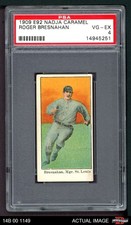 1909 Nadja Caramel E92 Roger Bresnahan Cardinals HOF PSA 4 - VG/EX