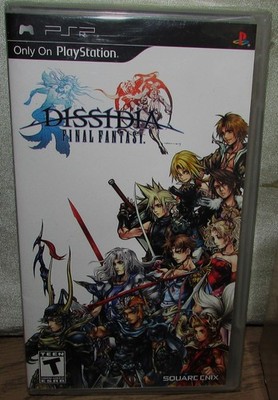 2009 SONY PLAY STATION DISSIDIA FINAL FANTASY PSP, NEW - SEALED