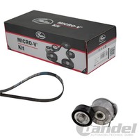Gates Micro-V Kit KEILRIPPENRIEMEN-SATZ Passend FüR CitroËN C5 Jumpy