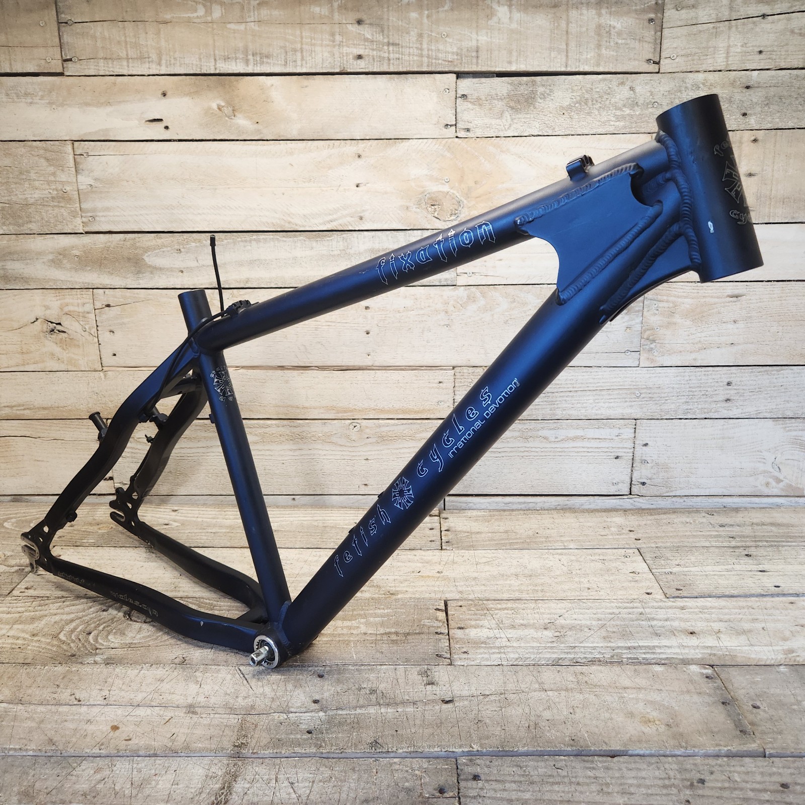 Fetish Cycles Fixation 26&rdquo; Frame Disc or Rim 18.5&rdquo; Sliding Dropouts SS/Geared