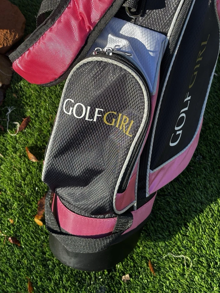 OPEN BOX Golf Girl Junior Girls Golf Set V3 with Pink Clubs and Bag, Right Hand - Image 2 of 4