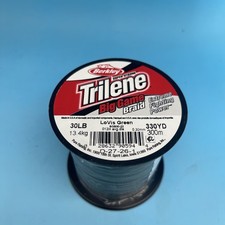 Berkley Trilene Big Game Braid Fishing Line 30lb - 330yd Lo-Vis Green New