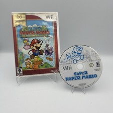 Super Paper Mario [Nintendo Selects] (Wii) Tested/Works Great, No Manual