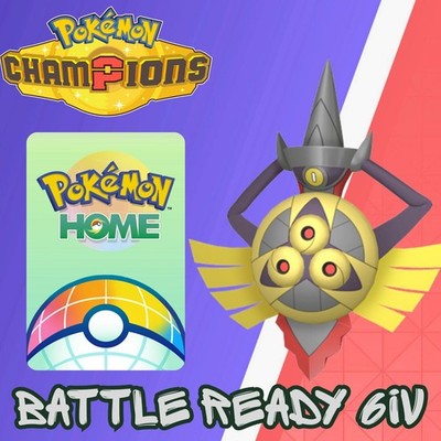 Pokémon Champions | Shiny Aegislash 6IV Battle Ready | Home Mobile GTS Trade