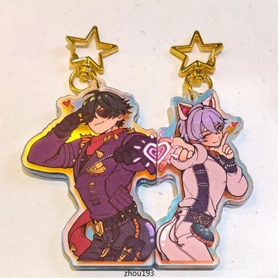 Zenless Zone Zero Anime Lighter Wise Cosplay Acrylic Figure Keychain Pendant