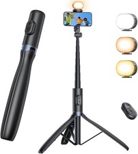 Tripode Para Selfies Con Luz Y Control Para Grabacion De Videos De Lujo