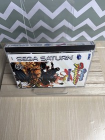 Virtua Figher Remix (Sega Saturn) RARE Longbox! CIB Disc, Art, Manual # Matches