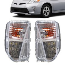 Fog Light Turn Signal Lamp Compatible with 2012-2015 Toyota Prius Replacement