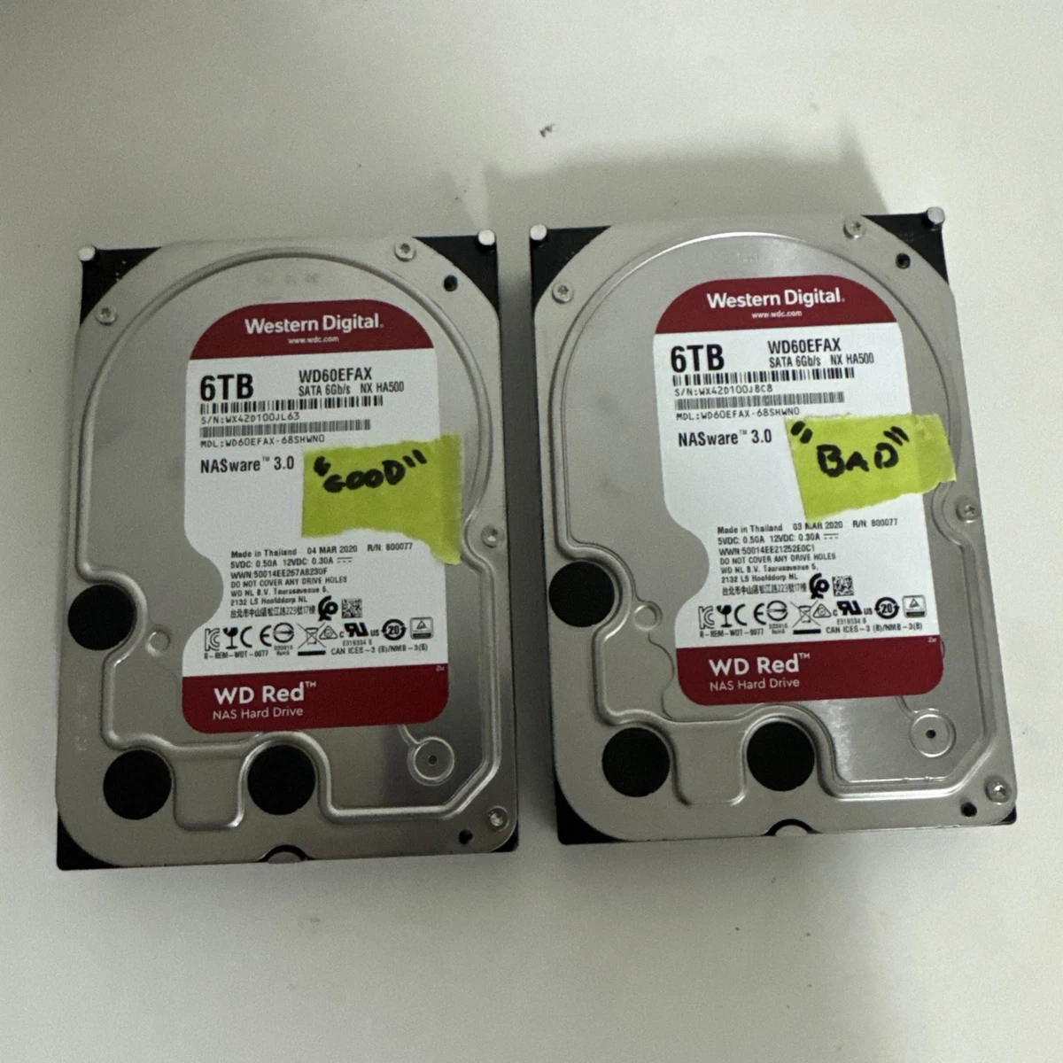 25+ Western Digital SATA III 6 TB Internal Hard Disk Drives for