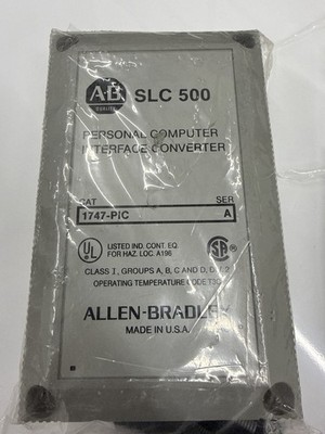 Allen-Bradley 1747-PIC SLC 500 PC Interface Converter Series A NEW Sealed