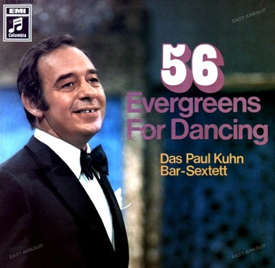 Das Paul Kuhn Bar-Sextett - 56 Evergreens For Dancing 2LP (VG/VG) .*