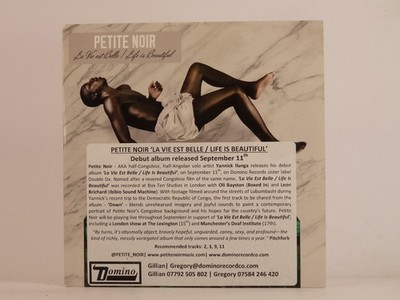 PETITE NOIR LIFE IS BEAUTIFUL (583) 11 Track Promo CD Album including Card Sleev