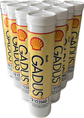Shell Gadus S2 V220AD 2 Grease 10 x 14oz Lithium/Calcium/Moly 550066880