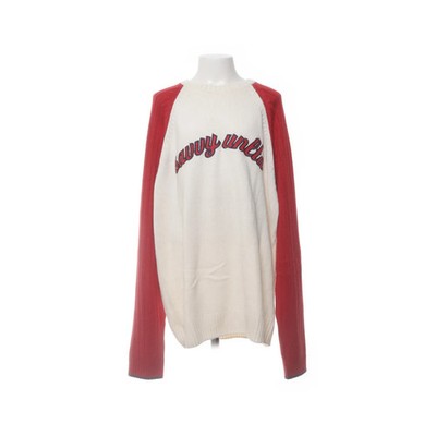 Savvy, Strickpullover, Größe: 176, Weiß/Rot, Acryl, Print, Zopfstrick #X4I