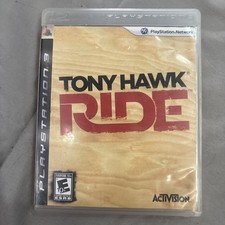 Tony Hawk Ride (Sony PlayStation 3, PS3) Complete in Box CIB - Tested