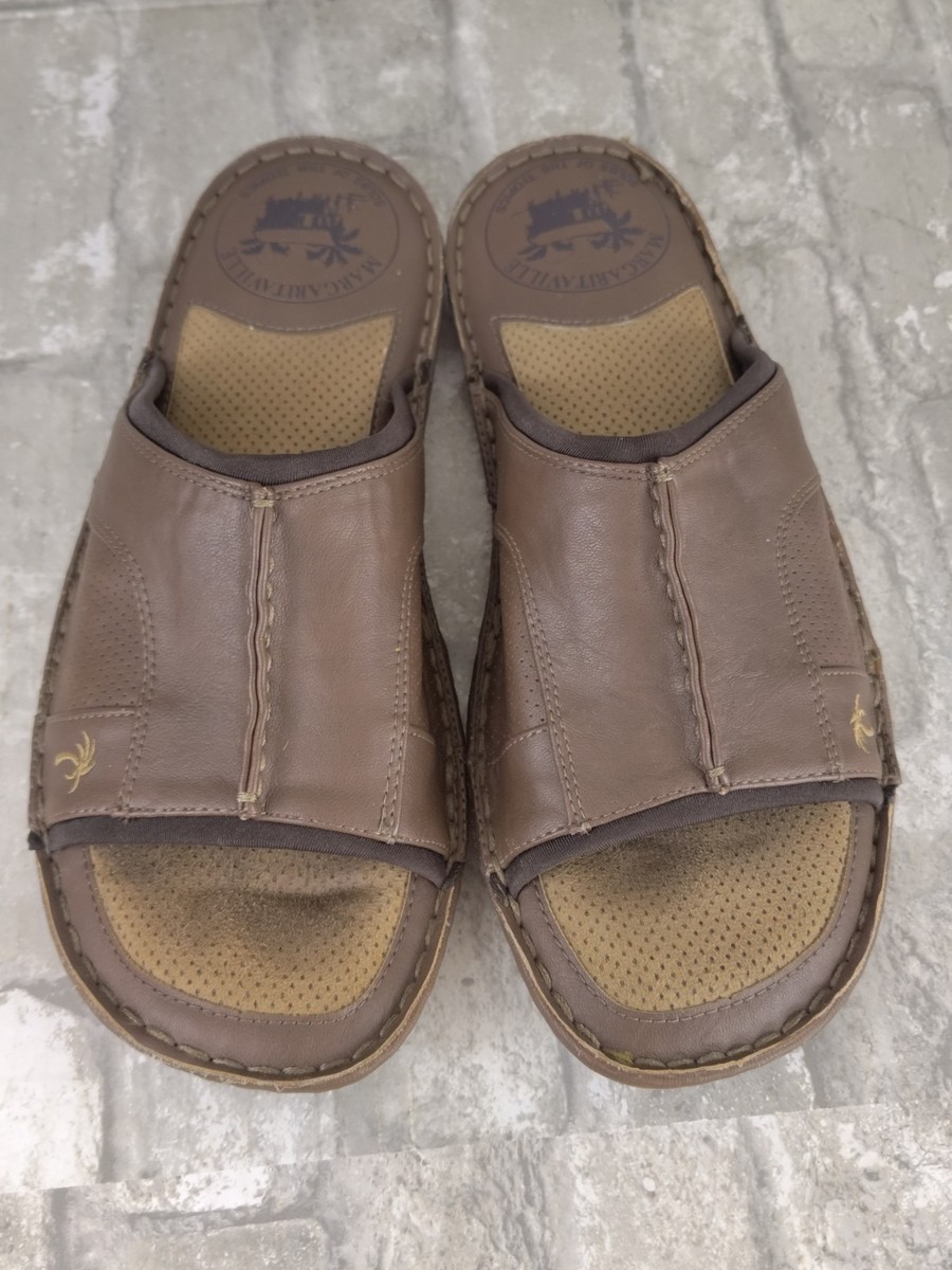 Margaritaville Soles of the Tropics Brown Flip Flop Slip On  display picture 1