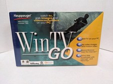 Hauppauge WinTV GO - Model 190 - TV Tuner - PCI. For Legacy PC Build NEW Sealed