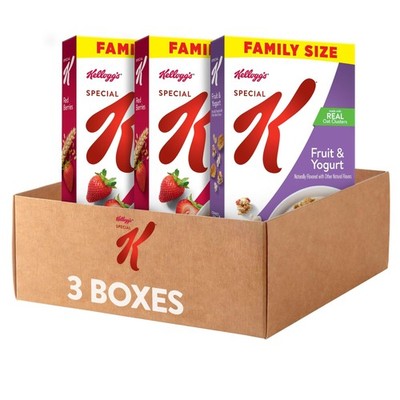 Kellogg s Special K Breakfast Cereal, Family Breakfast, Fiber Cereal, Family Siz